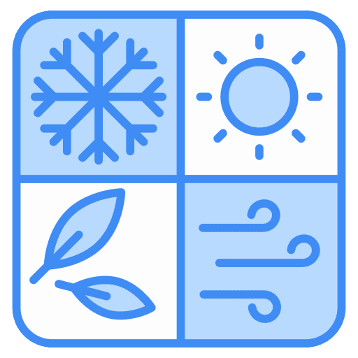 icône représentant les quatre saisons